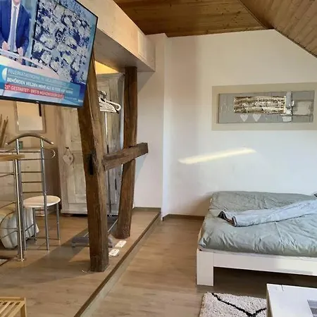 Ferienwohnung Im Heuboden Lejlighed Zusch